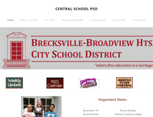 Tablet Screenshot of centralschoolpso.com